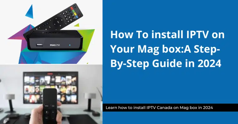 how to install iptv on mag box